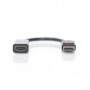 Digitus DisplayPort - HDMI 0,15 m Nero (DB-340400-001-S)