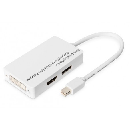 Digitus DB-340509-002-W cavo e adattatore video 0,2 m DVI-D Bianco (DB-340509-002-W)