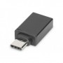 Digitus AK-300506-000-S adattatore per inversione del genere dei cavi USB C USB A Nero (AK-300506-000-S)