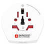 Skross 1500211-E adattatore per presa di corrente Tipo F Universale Bianco (1500211-E)