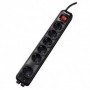 Hama Protection Nero 6 presa(e) AC 230 V 1,5 m (00121945)