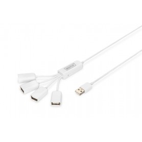 Digitus DA-70216 hub di interfaccia 480 Mbit/s Bianco (DA-70216)