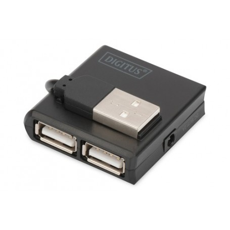 Digitus DA-70217 hub di interfaccia 480 Mbit/s Nero (DA-70217)