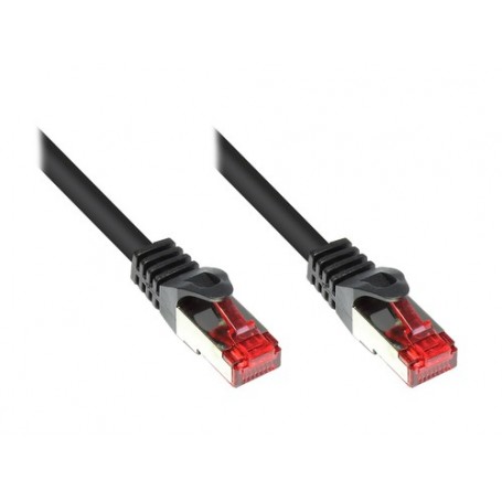 Alcasa 8060-020S cavo di rete Nero 2 m Cat6 S/FTP (S-STP) (8060-020S)