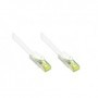 Alcasa 8070R-003W cavo di rete Bianco 0,25 m Cat7 S/FTP (S-STP) (8070R-003W)