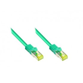 Alcasa 8070R-005G cavo di rete Verde 0,5 m Cat7 S/FTP (S-STP) (8070R-005G)