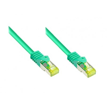 Alcasa S/FTP Cat.7 1m cavo di rete Verde Cat7 S/FTP (S-STP) (8070R-010G)