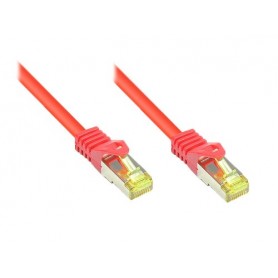 Alcasa Cat.7 S/FTP 1m cavo di rete Rosso Cat7 S/FTP (S-STP) (8070R-010R)