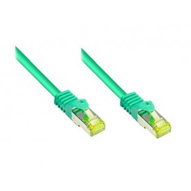 Alcasa Cat.7 S/FTP 3m cavo di rete Verde Cat7 S/FTP (S-STP) (8070R-030G)