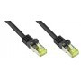 Alcasa 20m, Cat. 7, S/FTP cavo di rete Nero Cat7 S/FTP (S-STP) (8070R-200S)