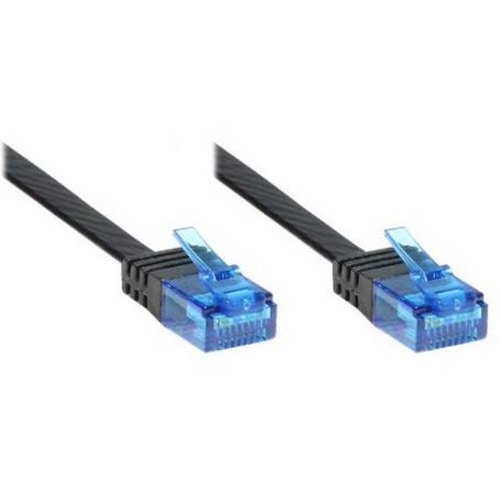 Alcasa 3m Cat. 6a, U/UTP cavo di rete Nero Cat6a U/UTP (UTP) (8060-HF030S)
