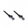 Alcasa 8060-H003S cavo di rete Nero 0,25 m Cat6a S/FTP (S-STP) (8060-H003S)