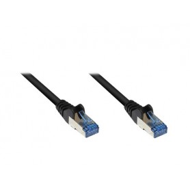 Alcasa 8060-H005S cavo di rete Nero 0,5 m Cat6a S/FTP (S-STP) (8060-H005S)