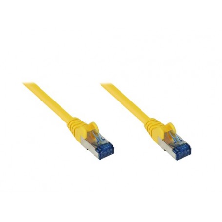 Alcasa 8060-H010Y cavo di rete Giallo 1 m Cat6a S/FTP (S-STP) (8060-H010Y)