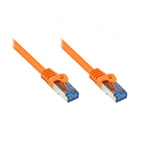 Alcasa Cat6a 1.5m cavo di rete Arancione 1,5 m S/FTP (S-STP) (8060-H015O)