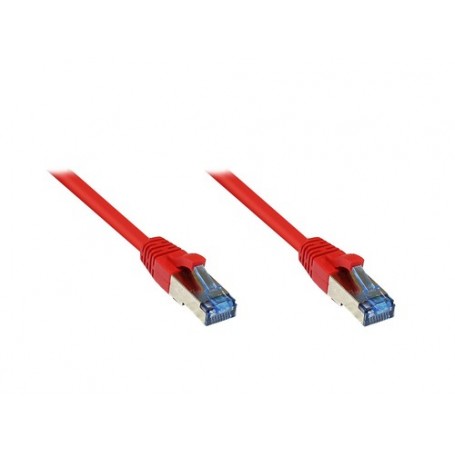 Alcasa 8060-H030R cavo di rete Rosso 3 m Cat6a S/FTP (S-STP) (8060-H030R)
