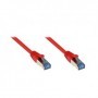 Alcasa 8060-H030R cavo di rete Rosso 3 m Cat6a S/FTP (S-STP) (8060-H030R)