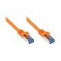 Alcasa Cat6a 5m cavo di rete Arancione S/FTP (S-STP) (8060-H050O)