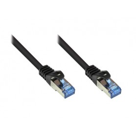 Alcasa Cat6a 30m cavo di rete Nero S/FTP (S-STP) (8060-H300S)