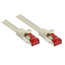Alcasa RJ45-RJ45, m-m, 0.25m cavo di rete Grigio 0,25 m Cat6 S/FTP (S-STP) (8063-003)