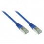 Alcasa 0.25m Cat5e SF/UTP cavo di rete Blu 0,25 m SF/UTP (S-FTP) (855B-003)