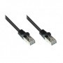 Alcasa Cat5e SF/UTP 50m cavo di rete Nero SF/UTP (S-FTP) (855S-500)