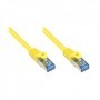 Alcasa CAT6A S/FTP 50 m cavo di rete Giallo S/FTP (S-STP) (8060-H500Y)