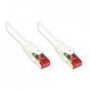 Alcasa 8060-030W cavo di rete Bianco 3 m Cat6 S/FTP (S-STP) (8060-030W)