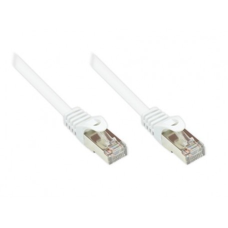 Alcasa RJ45-RJ45, m-m, 1.5m cavo di rete Bianco 1,5 m Cat5e SF/UTP (S-FTP) (855W-015)
