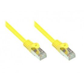 Alcasa RJ45-RJ45, m-m, 0.15m cavo di rete Giallo 0,15 m Cat5e SF/UTP (S-FTP) (855Y-002)