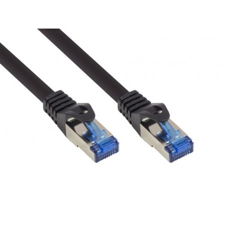 Alcasa 8060-SF050S cavo di rete Nero 5 m Cat6a S/FTP (S-STP) (8060-SF050S)