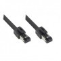Alcasa 8080-020S cavo di rete Nero 2 m Cat8.1 S/FTP (S-STP) (8080-020S)