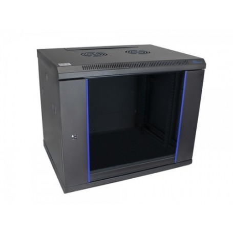 Alcasa GC-RFS09S rack 9U Da parete Nero (GC-RFS09S)