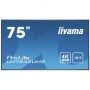iiyama PROLITE LH7542UHS-B3 Pannello piatto per segnaletica digitale 189,2 cm (74.5") IPS 4K Ultra HD Nero Proces (LH7542UHS-B3)