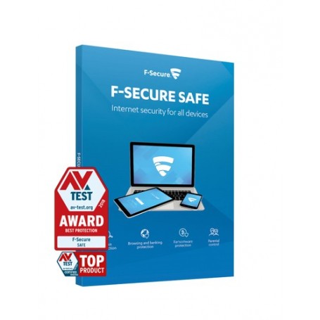 F-SECURE SAFE Multilingua Licenza completa 1 licenza/e 1 anno/i (FCFXBR1N001E1)