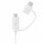 Samsung EP-DG930 cavo USB 1,5 m USB 2.0 USB A USB C/Micro-USB B Bianco (EP-DG930DWEGWW)
