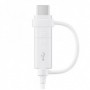 Samsung EP-DG930 cavo USB 1,5 m USB 2.0 USB A USB C/Micro-USB B Bianco (EP-DG930DWEGWW)