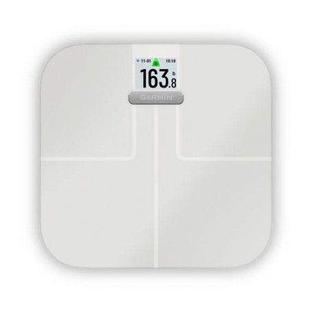 Garmin Index S2 Rettangolo Bianco Bilancia pesapersone elettronica (010-02294-13)