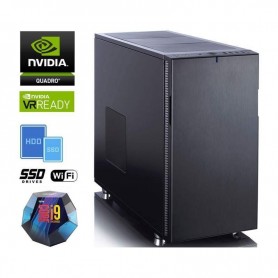 PC WORKSTATION LEVEL2 intel Core i9-9900K 5.0GHz(8CORE)+32GB+(3.50TB)M.2 500SSD/960EVO+3.0TB+Quadro P (PC WKS_L2_9900K_P1000_32)