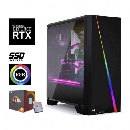 PC Gaming START RTX AMD A8-7680 3.8GHz/2MB(4CORE)+16GB+120 SSD+GEFORCE RTX2060/6GB (START8_RTX_A8_2060_120)