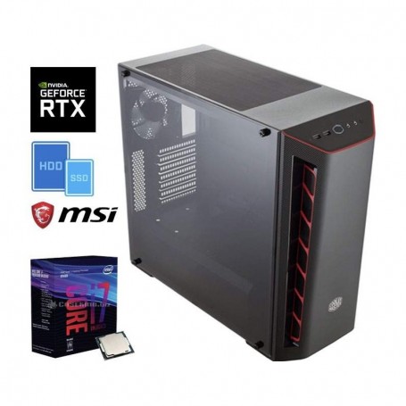 PC Gaming HOME RTX Intel Core i7-8700 3.2GHz/12MB(6CORE)+32GB+(1.5TB) 480SSD+1TB+GEFORCE RTX2060/6GB+ (HOME32_RTX_8700_2060_15T)