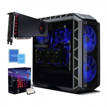 PC Gaming PRO2 RX Intel Core i7-8700K 3.7GHz/12MB(6CORE)/LIQUID+32GB+(3.25TB)M.2 250 SSD+3.0TB+RADEON RX  (PRO2_RX_8700K_VEGA56)