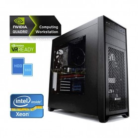 PC CAD STATION intel XEON E3-1275 3.8GHz(4 Core)+32GB+(3.25TB)M.2 250SSD/EVO850+3.0TB+nVidia Quadr (_CADSTATION32_XEON_P2000_5G)