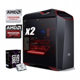 PC Gaming EXTREME RX2 i9-7900X 3.3GHz/LIQUID+32GB+(4.51TB)M.2 512 SSD/EVO960PRO+4.0TB+2xSTRIX-RX580/ (EXTREME_RX2_7900X_2xRX580)