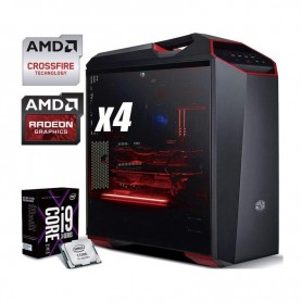 PC Gaming ULTIMATE RX4 i9-7900X 3.3GHz/LIQUID+64GB+(5.0TB)M.2 1.0TB SSD/EVO960PRO+4.0TB+4xSTRIX- (Ultimate_RX4_64_7900X_4xRX580)