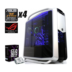 PC Gaming ULTIMATE GTX4 i9-7900X(10Core)LIQUID+64GB+(9.0TB)M.2 1.0TB SSD/EVO960PRO+2x4.0TB+4xG (Ultimate_GTX4_I9_7900X_4x1080TI)