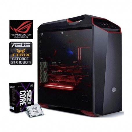 PC Gaming EXTREME GTX1 i9-7900X 3.3GHz/LIQUID(10core)+32GB+(4.51TB)M.2 512SSD/EVO960PRO+4TB+STRIX (_GTX1_i97900X_32G_1080Ti_451)
