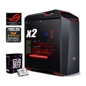 PC Gaming EXTREME GTX2 i9-7900X 3.3GHz/LIQUID+32GB+(4.51TB)M.2 512SSD/EVO960PRO+4TB+2xSTRIX GTX (_GTX2_i97900X_32G_1080Tix2_451)