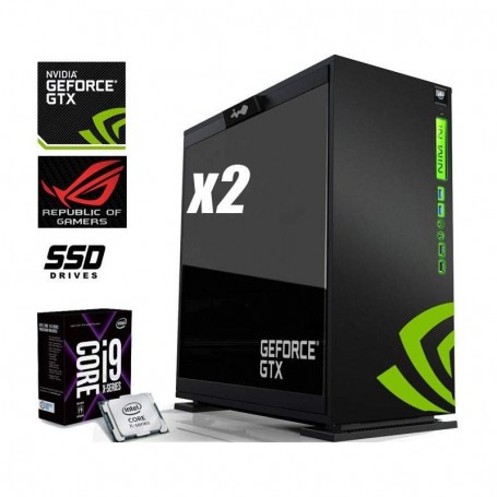 PC Gaming ULTIMATE GTX2 Intel Core i9-7900X 3.3GHz(10CORE)/LIQUID+64GB+2.0TB SSD/EVO960PRO+2xST (ULT_GTX2_7900X_2x1080TI_2TBSSD)