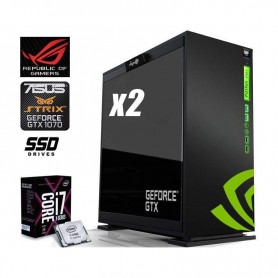 PC Gaming EXTREME GTX2 i7-7800X 3.5GHz(6CORE)/LIQUID+32GB+1.0TB SSD/EVO960+2xSTRIX-GTX1070/8GB+X29 (EXTR_GTX2_7800X_1070_1TBSSD)